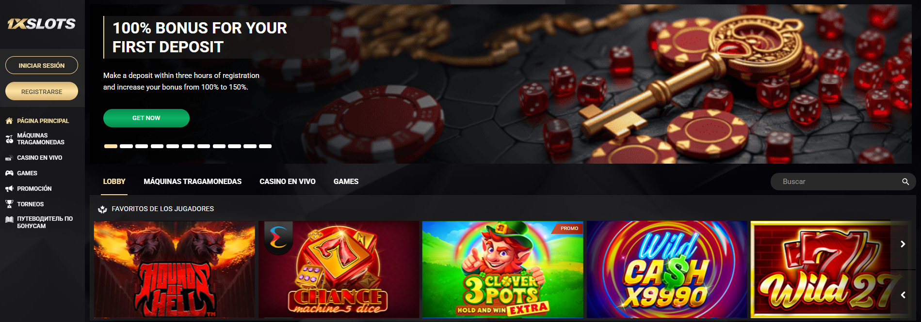Qué es el 1xslots bono sin depósito